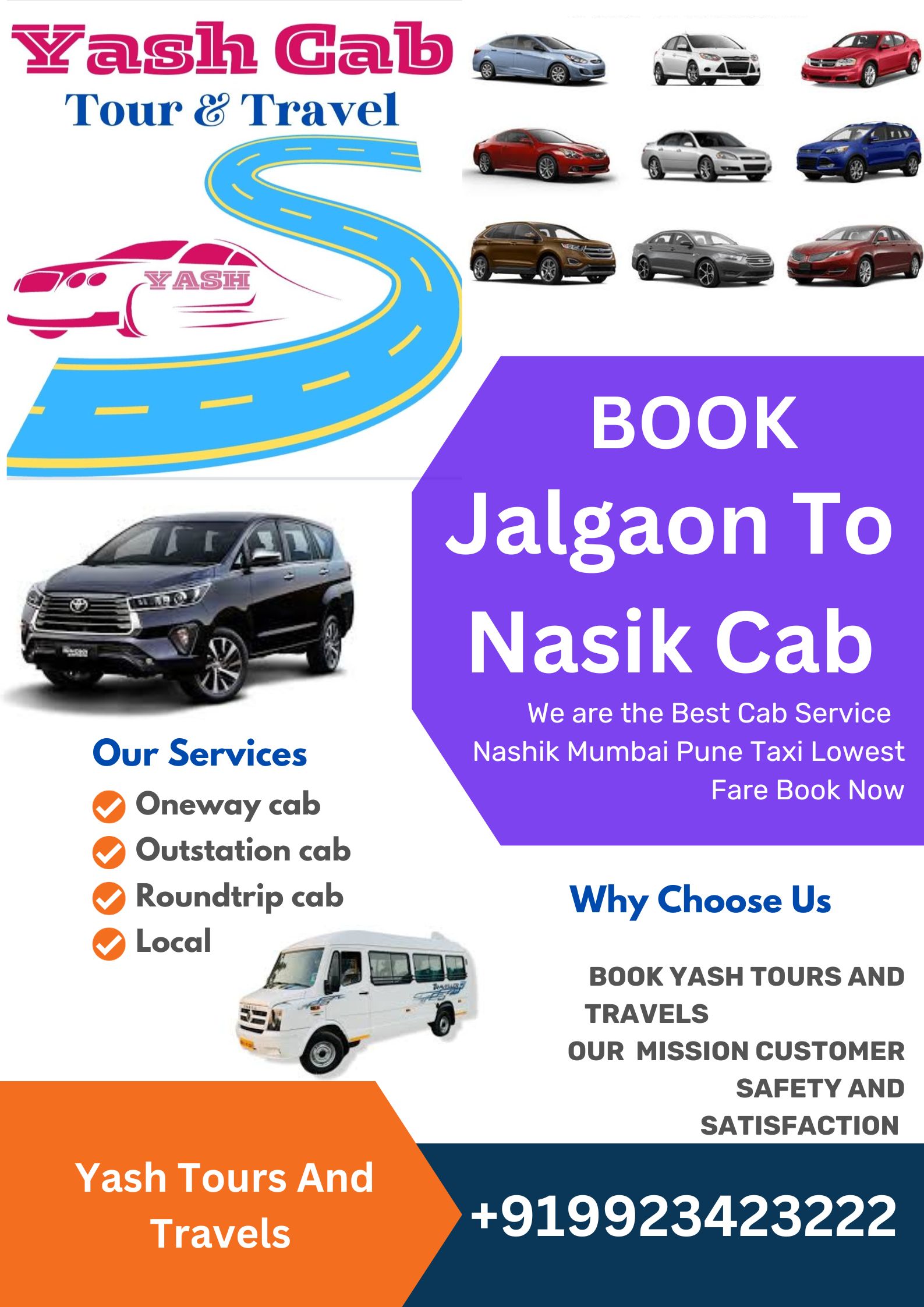 Jalgaon To Nasik Cab