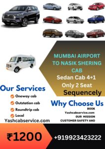 MUMBAI AIRPORT TO NASIK SHERING CAB